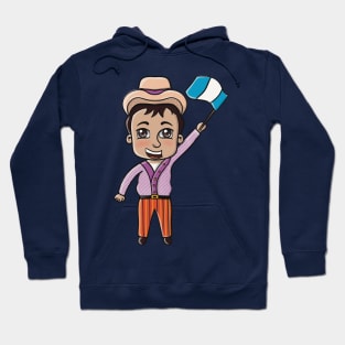 Ilustración Guatemalteco Hoodie